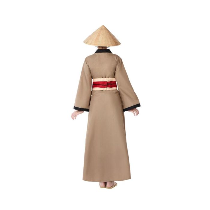 Disfraz China Kimono Marrón Adulto XS-S 2 Disfraz China Kimono Marrón Adulto XS-S 2