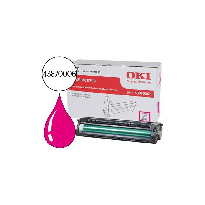 Tambor Oki C5650-5750 Magenta 20000 Paginas