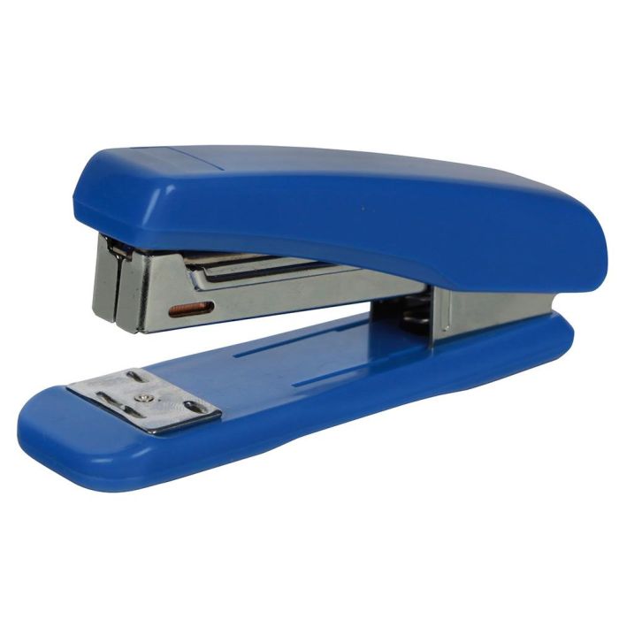 Grapadora Q-Connect Kf11064 Plastico Azul Capacidad 25 Hojas 1