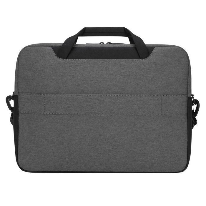 Targus CypressEco Maletín para portátiles de hasta 15.6" (39,6 cm) en Negro y Gris, con asa, correa de hombro y bolsillos 4 Targus CypressEco Maletín para portátiles de hasta 15.6" (39,6 cm) en Negro y Gris, con asa, correa de hombro y bolsillos 4