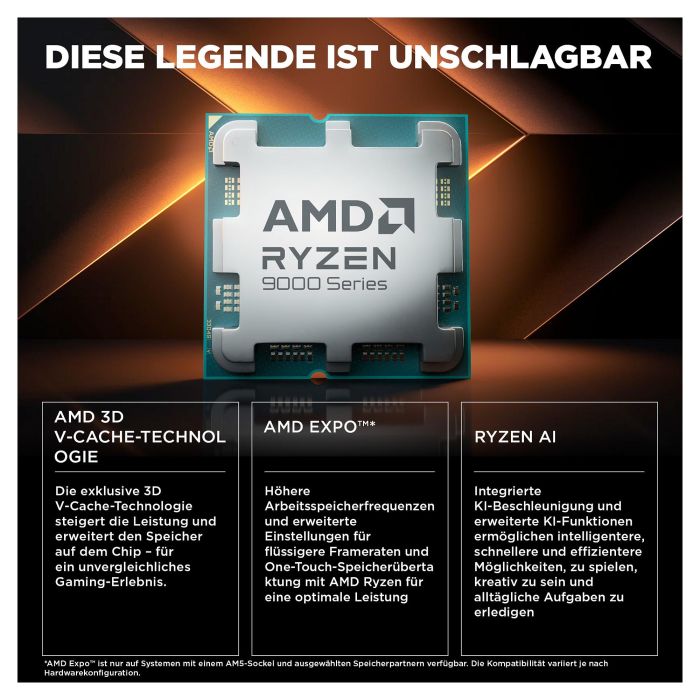 HP OMEN GT16-1471ng 35L Gaming Desktop, AMD Ryzen 7 9800X3D, 32GB RAM, 2TB SSD, NVIDIA GeForce RTX 5080, Windows 11 Home 8