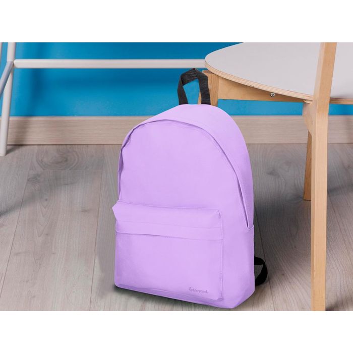 Cartera Liderpapel Mochila Color Morado 400x125x300 mm 7