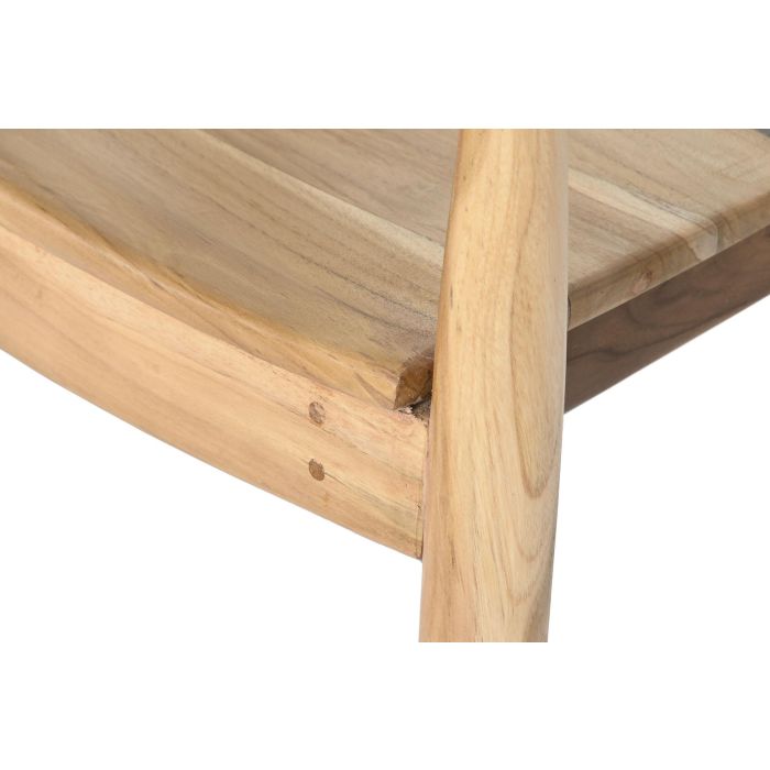 Silla Item Home DKD Home Decor Marron Claro 51 x 78 x 56 cm 4 Silla Item Home DKD Home Decor Marron Claro 51 x 78 x 56 cm 4