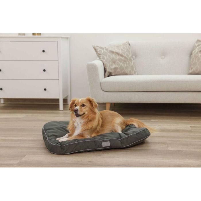 Kerbl AUC1732613471319 Cama para Perros Jerome Grande 100x70x11 cm Cojín Verde Oscuro 6