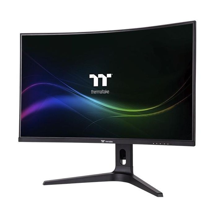 Thermaltake TGM-V32CQ Monitor Gaming Curvo 32" QHD (2560x1440) VA 170Hz 1ms, G-Sync/FreeSync, 1000R HDMI/DP 2