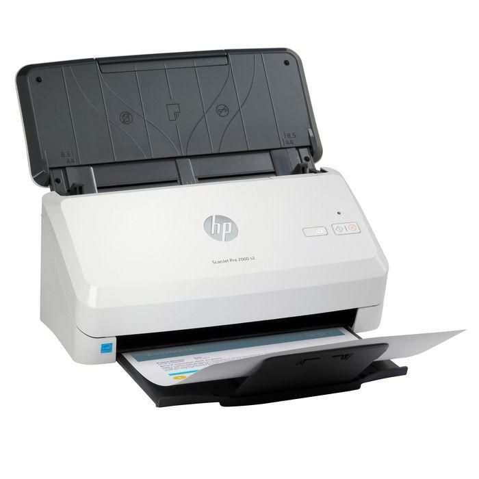 HP ScanJet Pro 2000 s2 Escáner de Alimentación de Hojas Dúplex Rápido ADF 50 Páginas Velocidad 35 ppm Uso Diario 3500 Pág. 1
