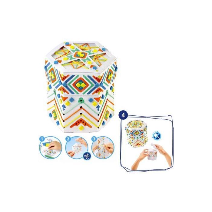 Kit Manualidades Maped Minibox Hilorama 907033/ 3 Rotuladores + 2 Tablas Mosaico + 3 Hilos de Colores + Caja de Construcción 1 Kit Manualidades Maped Minibox Hilorama 907033/ 3 Rotuladores + 2 Tablas Mosaico + 3 Hilos de Colores + Caja de Construcción 1