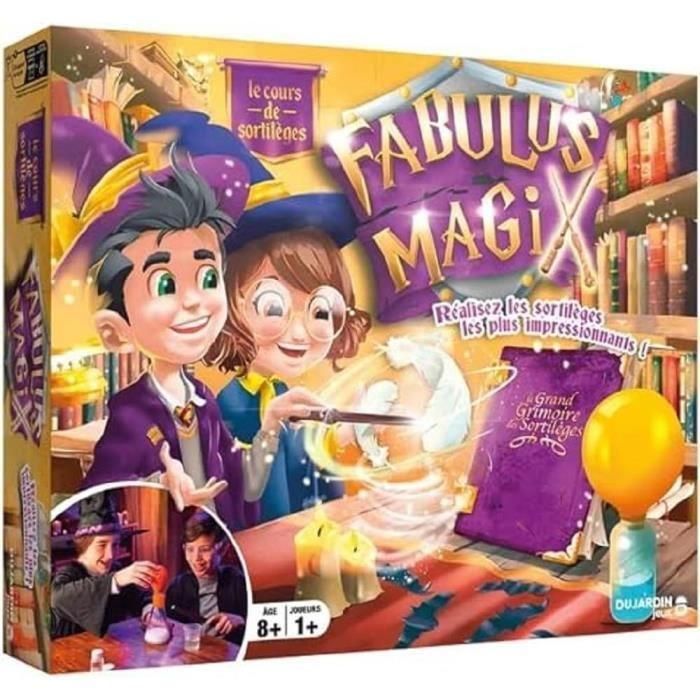 Fabulus Magix - Juego de mesa - DUJARDIN - ¡Maneja la varita mágica para realizar hechizos impresionantes!