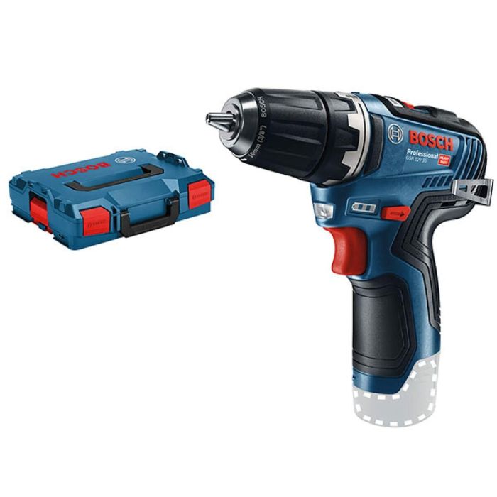 Bosch Professional GSR 12V-35 Taladro Inalámbrico 12V 35 Nm sin Batería ni Cargador en L-Boxx 5 Bosch Professional GSR 12V-35 Taladro Inalámbrico 12V 35 Nm sin Batería ni Cargador en L-Boxx 5