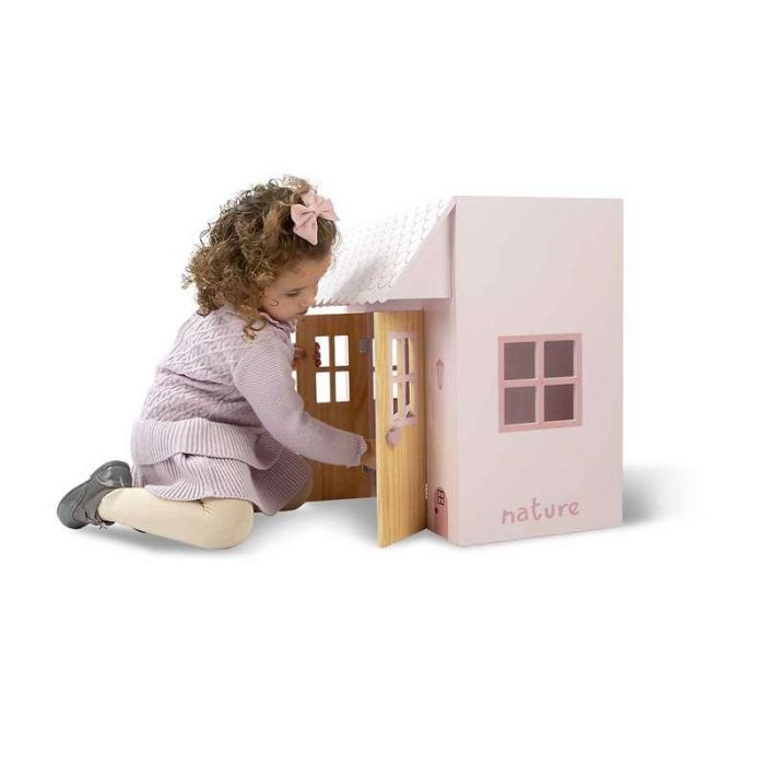 Cama-casita nature 50x39x50 cm (c/3 perchas) 1 Cama-casita nature 50x39x50 cm (c/3 perchas) 1