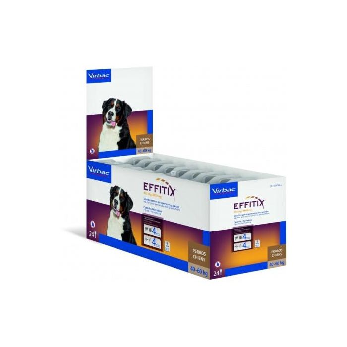 Virbac Effitix Perro XL 40-60 kg 24 Pipetas