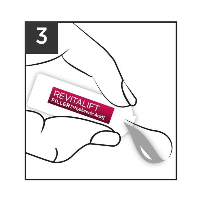 L'Oréal Paris Revitalift Filler Ácido Hialurónico Ampollas Intensivas Tratamiento Facial Hidratante 7 x 1,3 ml