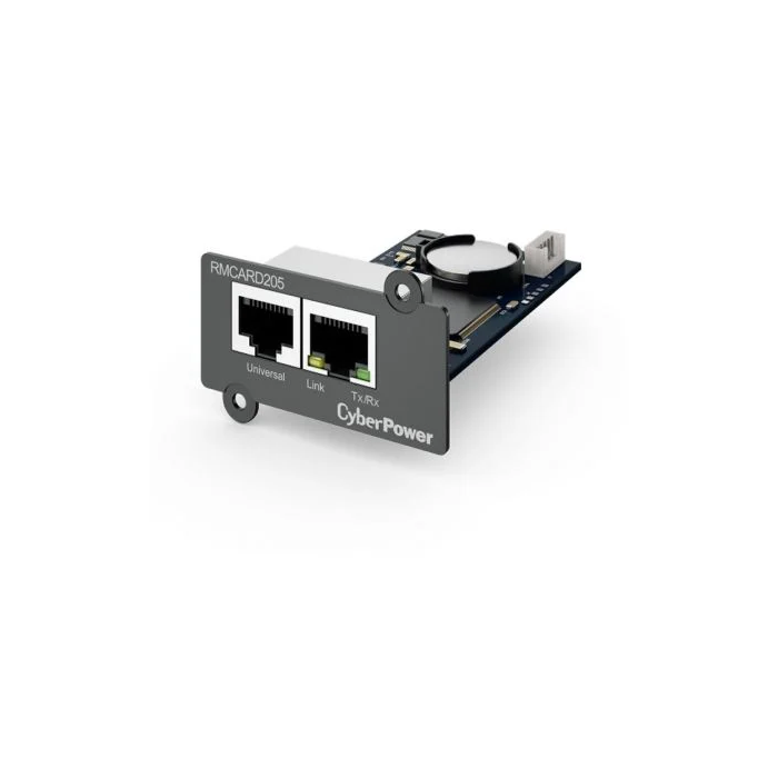 Cyberpower Tarjeta de Gestión Remota RMCARD205, RJ45, Compatible con Envirosensor