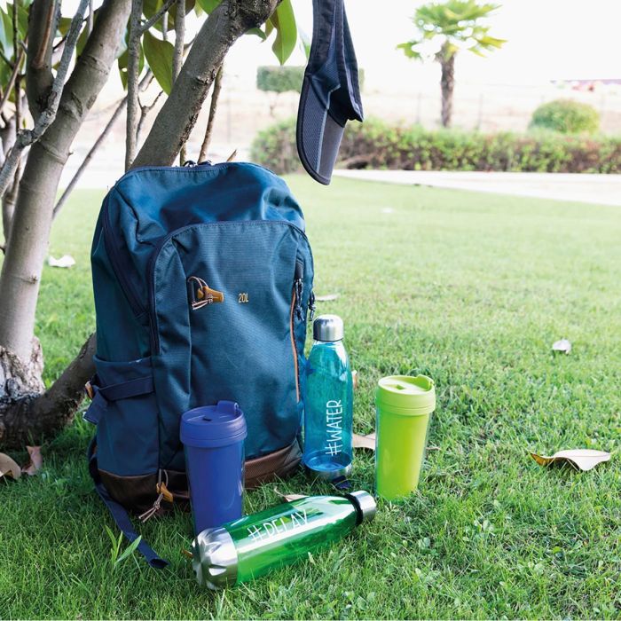 Quid Botella Quidate 0,75 L Plástico Verde Libre de BPA Transportable 1