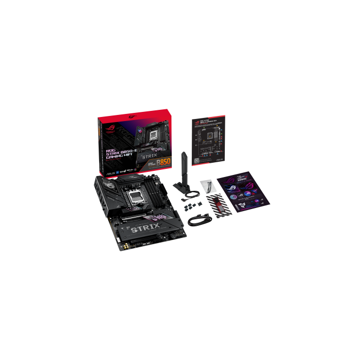 ASUS ROG STRIX B850-E GAMING WiFi AMD B850 Zócalo AM5 ATX 13 ASUS ROG STRIX B850-E GAMING WiFi AMD B850 Zócalo AM5 ATX 13
