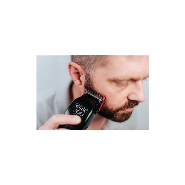 Wahl 20602-0460 Cortapelos con y sin Cable + Cortabarbas Home Pro 300 Recargable 120 min Autonomía Cuchillas Extraíbles 2