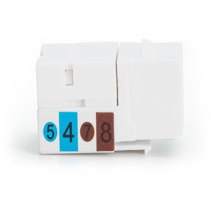 Digitus DN-93601 Keystone Jack CAT 6 Sin Apantallar, RJ45 a LSA, Rendimiento 250 MHz, Negro 3