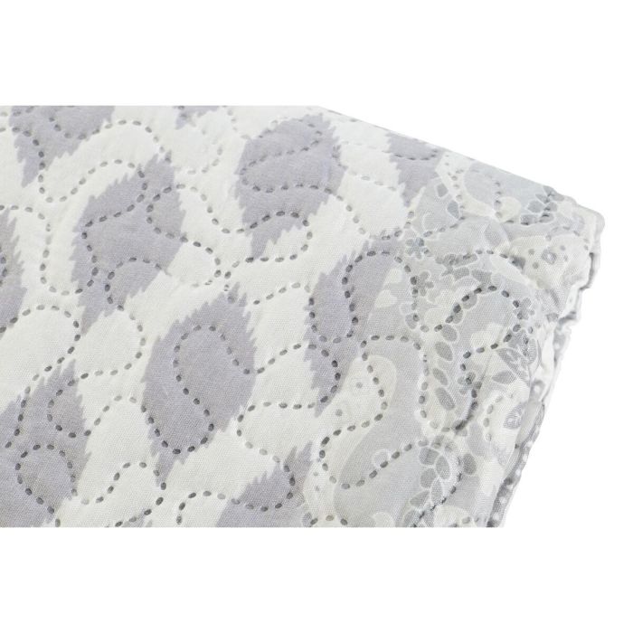 Colcha Cottage DKD Home Decor Beige Gris 260 x 1 x 180 cm 2 Colcha Cottage DKD Home Decor Beige Gris 260 x 1 x 180 cm 2