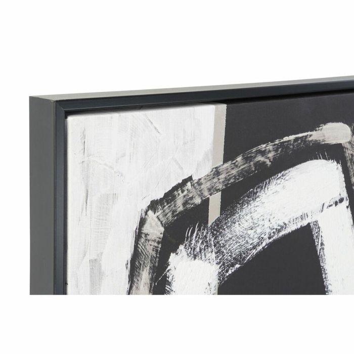 Cuadro Moderno DKD Home Decor Negro Blanco 4.5 x 122.5 x 83 cm (2 Unidades) 1 Cuadro Moderno DKD Home Decor Negro Blanco 4.5 x 122.5 x 83 cm (2 Unidades) 1