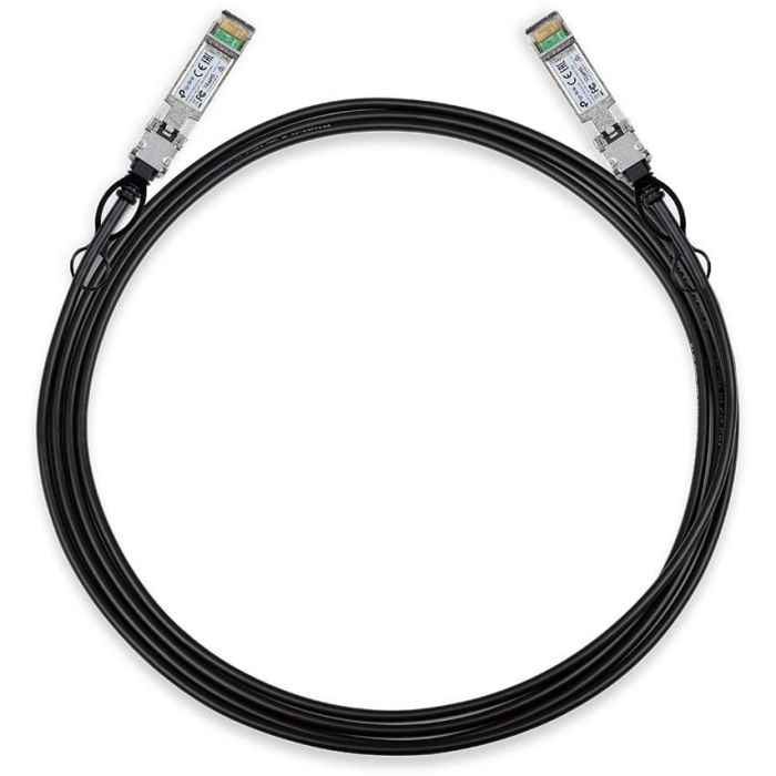 TP-LINK Cable SFP + de conexion directa de 3M para conexiones de 10 Gigabit SPEC: hasta 3m de distancia 0 TP-LINK Cable SFP + de conexion directa de 3M para conexiones de 10 Gigabit SPEC: hasta 3m de distancia 0