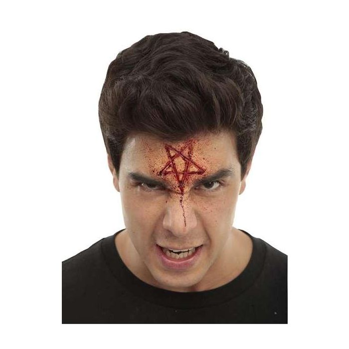 My Other Me Aplicación Látex Pentagrama Talla Única 1