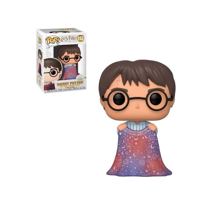 Funko Pop Harry Potter Harry Potter Con Capa De La Invisibilidad Nº 112 -Caja Original-