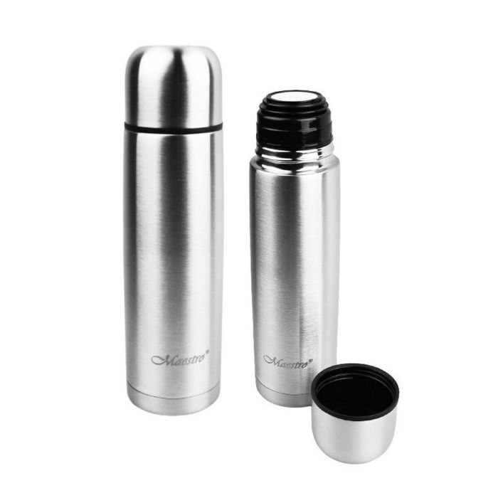 Termo Feel Maestro MR-1633-75 Plateado Acero Inoxidable Plástico 750 ml Termo Feel Maestro MR-1633-75 Plateado Acero Inoxidable Plástico 750 ml