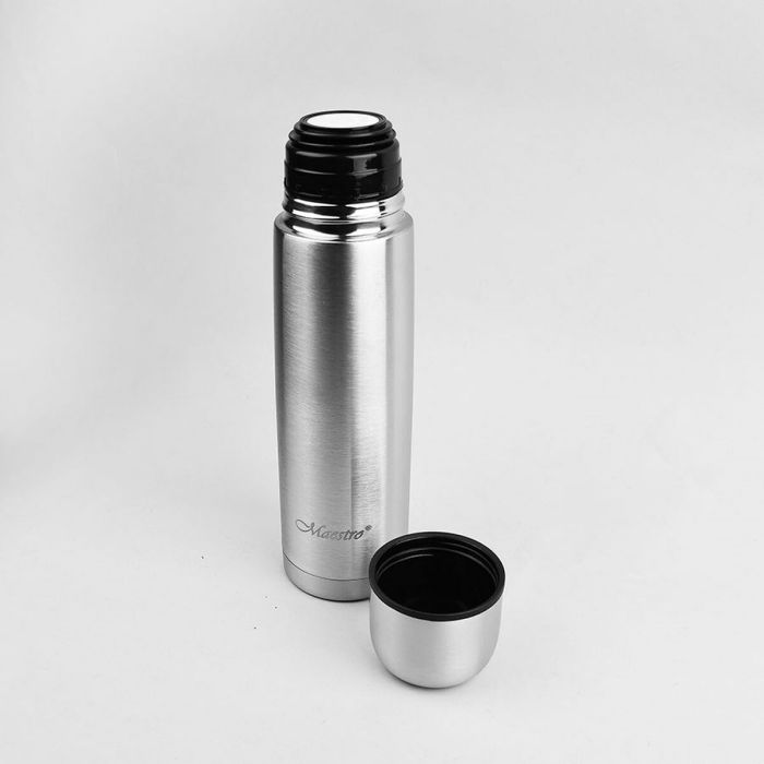 Termo Feel Maestro MR-1633-75 Plateado Acero Inoxidable Plástico 750 ml 3 Termo Feel Maestro MR-1633-75 Plateado Acero Inoxidable Plástico 750 ml 3