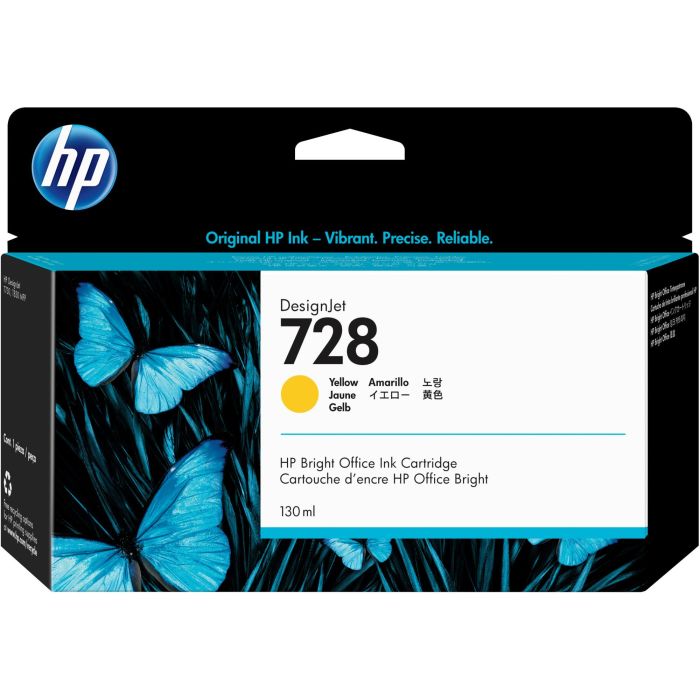 HP DesignJet T730 Cartucho Amarillo Nº728