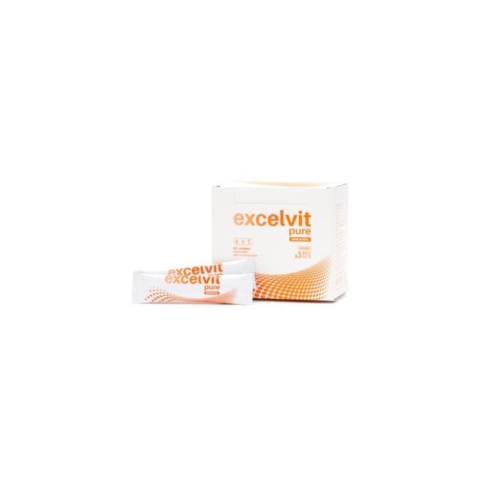 Excelvit Pure Bienestar 30 Sticks - Complemento Alimenticio con Yema de Huevo para el Bienestar General