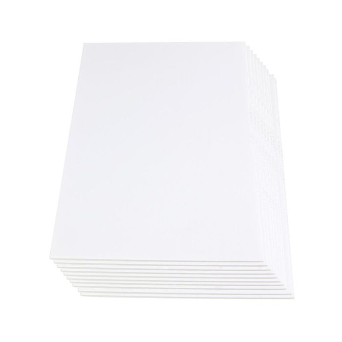 Carton Pluma Liderpapel Blanco Adhesivo 1 Cara 50x70 cm Espesor 3 mm 10 unidades 4