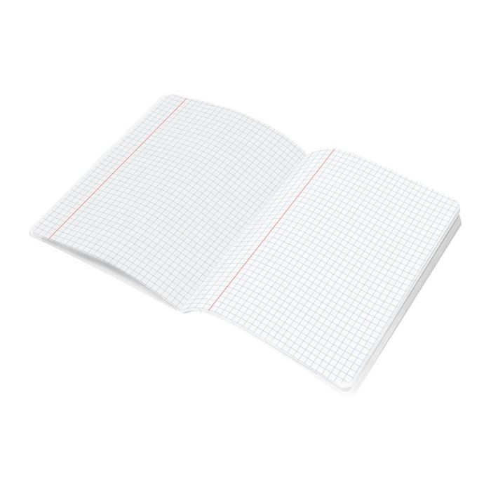 Libreta Escolar Liderpapel Scriptus 48H Din A5 Cuadro 6 mm Papel 90 gr Sin Margen 5 unidades 8