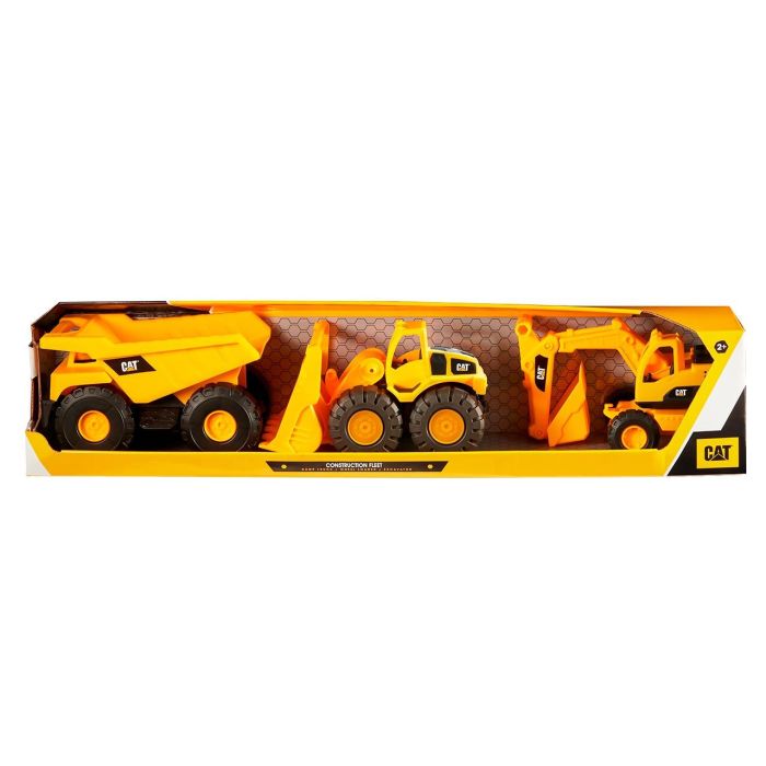 Construction Fleet Pack 3 Vehículos Cat 83360 Funrise 1