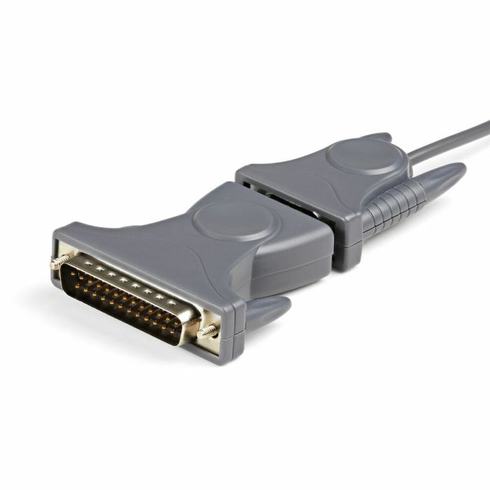 Adaptador Startech ICUSB232DB25 DB25 Gris DB9 0,9 m