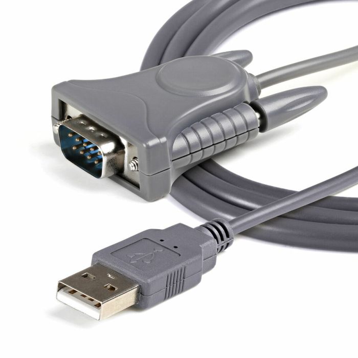 Adaptador Startech ICUSB232DB25         DB25 Gris USB 2.0 DB9 1