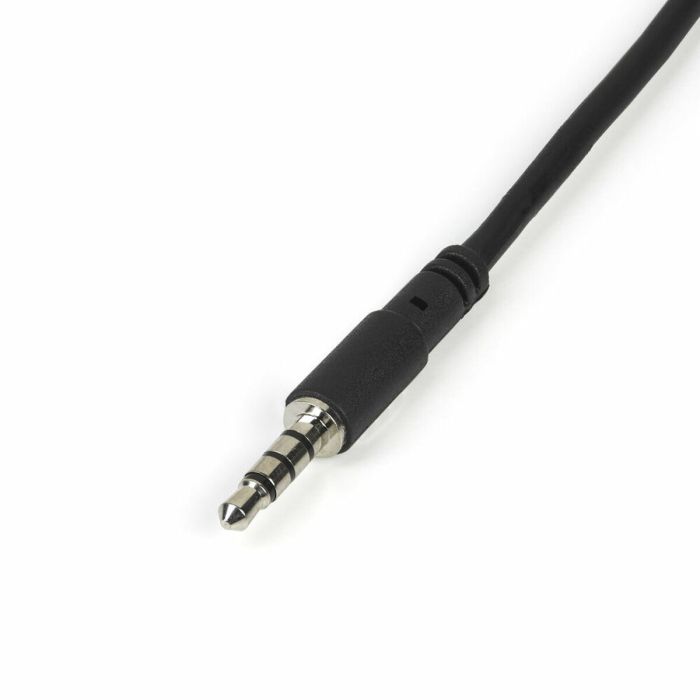 Adaptador Audio Jack Startech MUYHSMFF             Negro 0,2 m 3