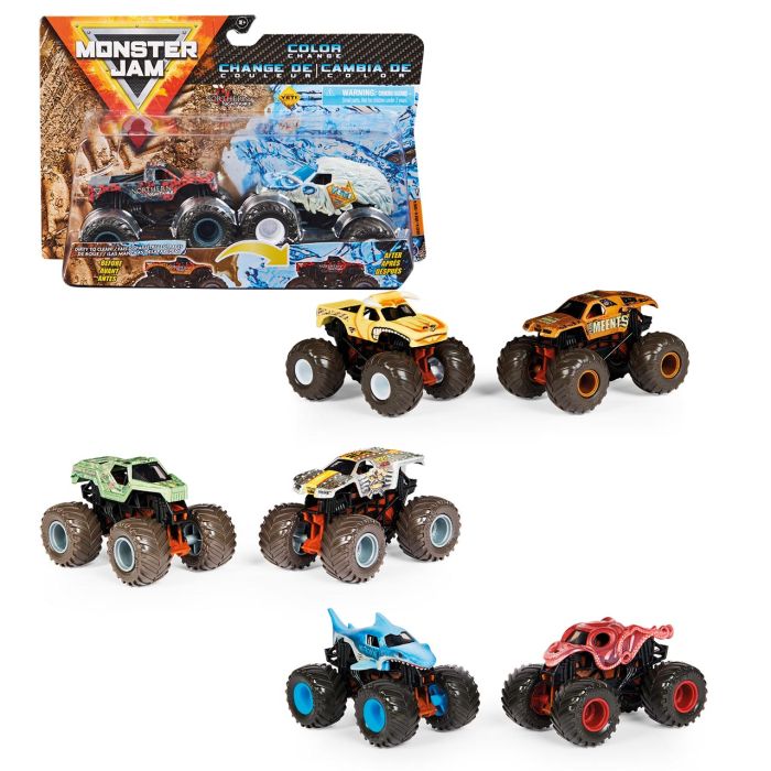 Monster Jam Surtido Pack 2 1:64 6044943 Spin Master