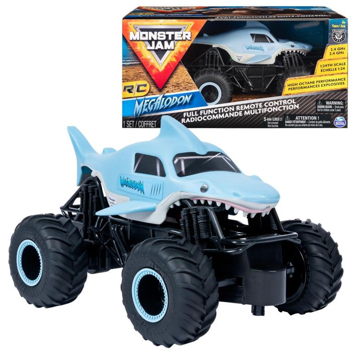 Monster Jam Megalodon Rc 1:24 6044952 Spin Master