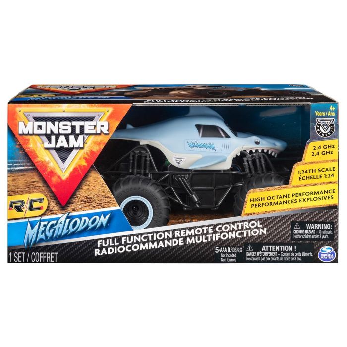 Monster Jam Megalodon Rc 1:24 6044952 Spin Master 4