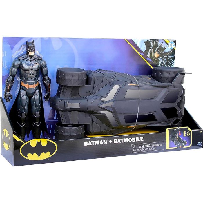 Batmobil Y Figura Batman 30 Cm 6064628 Spin Master 4