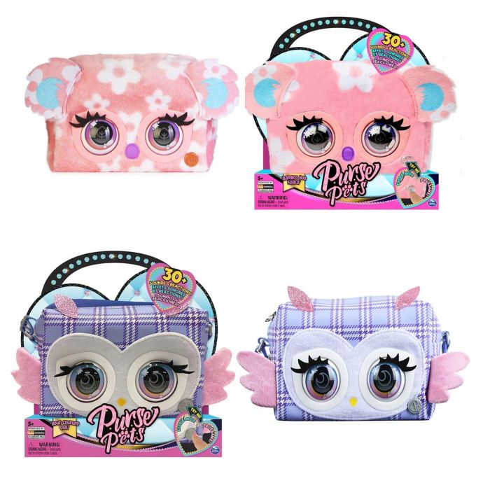 Bolso Purse Pets Búho/ Koala Surtido 6065132 Spin Master