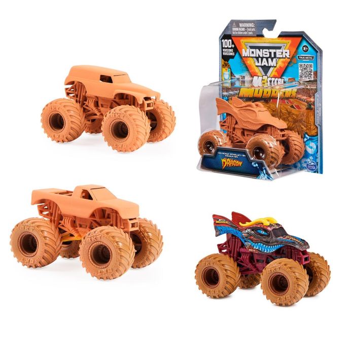 Coche Monster Jam Spin Master Mystery Mudders 1:64 3