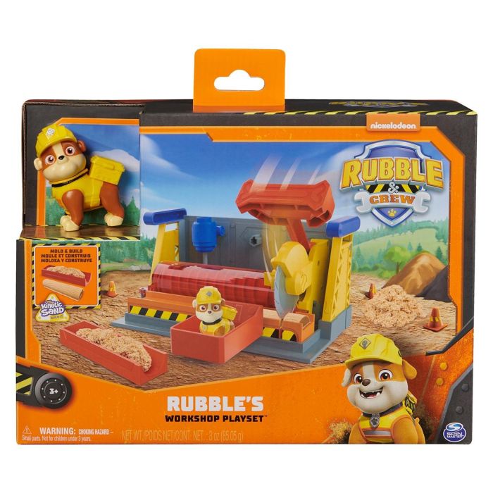 Equipo Rubble Playset Taller Construcción 6067082 Spin 2