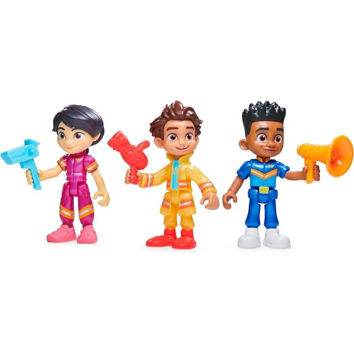 Firebuds Pack 3 Figuras Unidad Rescate 6067683 Spin Master