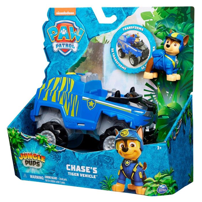 Paw Patrol Jungle Vehículo Chase 6067758 Spin Master