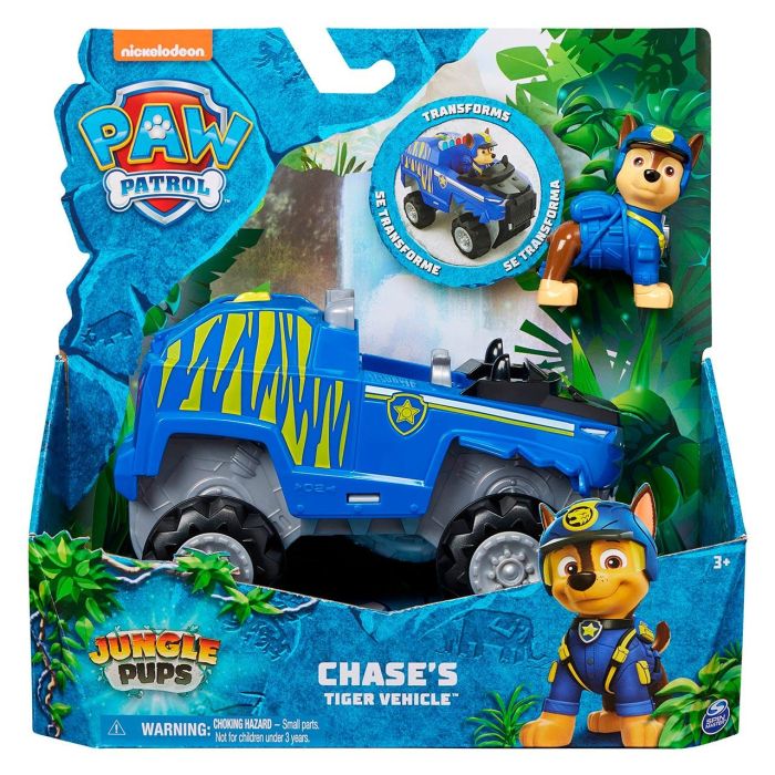 Paw Patrol Jungle Vehículo Chase 6067758 Spin Master 3