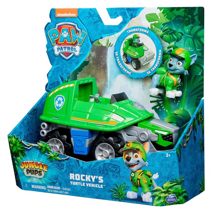 Paw Patrol Jungle Vehículo Rocky 6067763 Spin Master