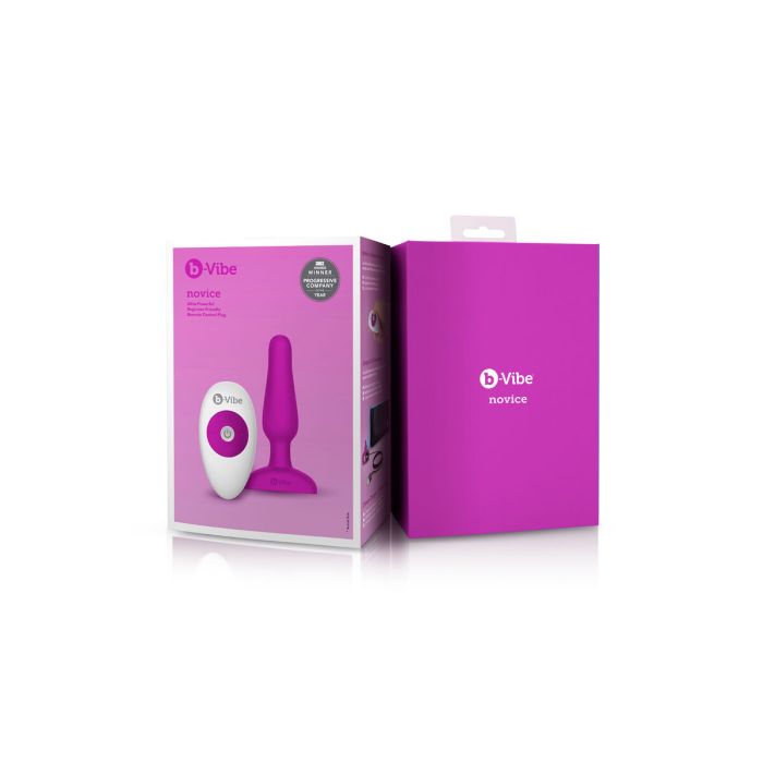 Plug Anal Con Control Remoto de Novice (Morado) B-Vibe 5886010000 Rosa 11