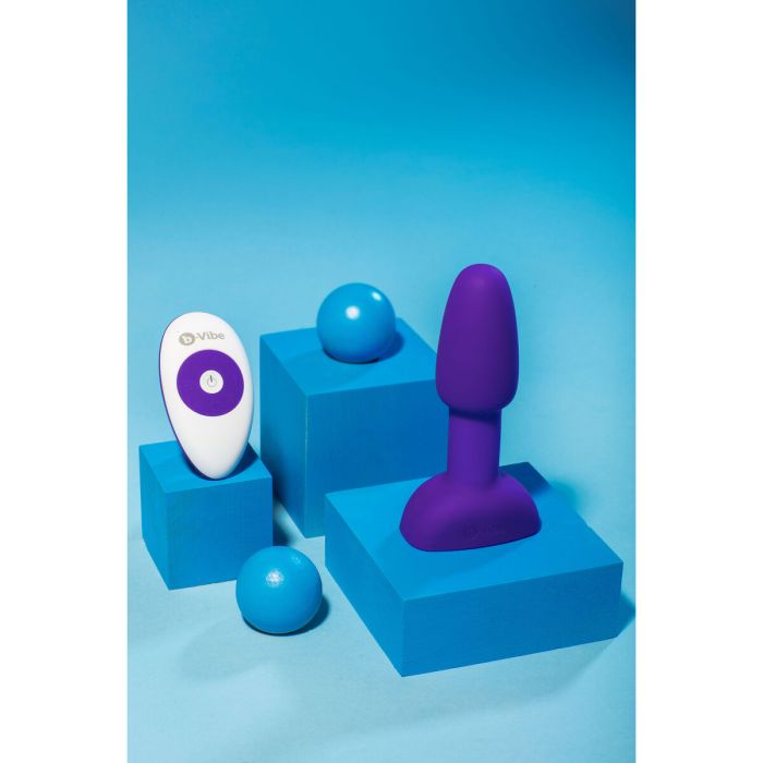 Plug Anal Púrpura Rimming Petite B-Vibe 93044 8