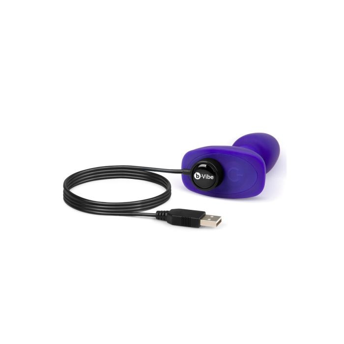 Plug Anal Púrpura Rimming Petite B-Vibe 93044 7